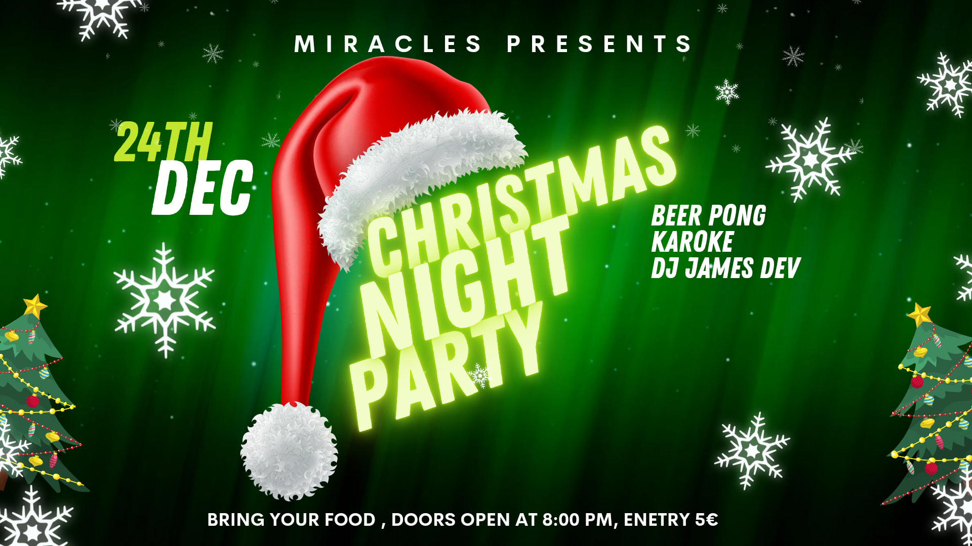 Family Christmas Party Cover