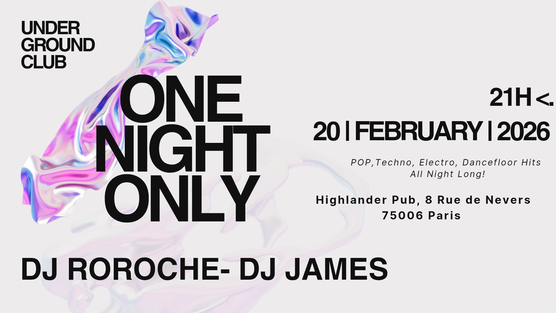 One Night Only, Hit Sales Cover