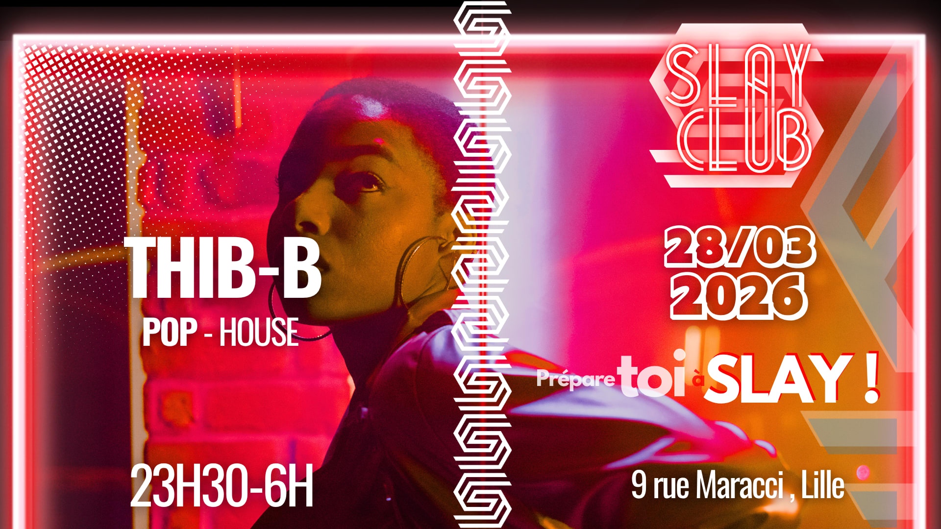 Slay Club : Dj Thib B 28/03 Cover