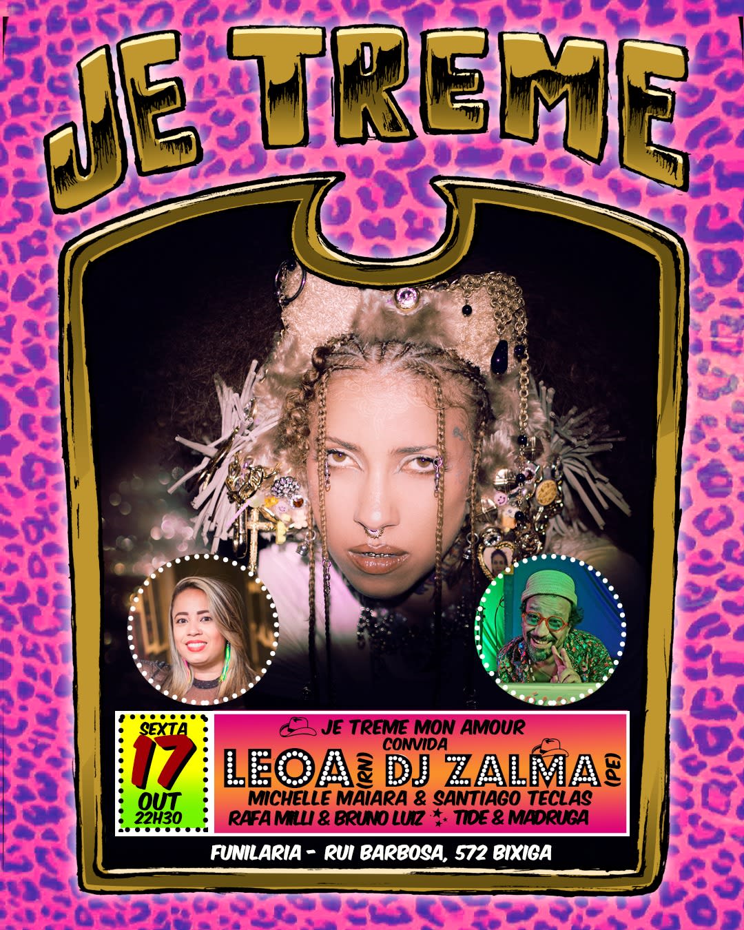 Jetreme Convida Leoa E Dj Zalma Na Funilaria - 17/10 - Sexta Cover