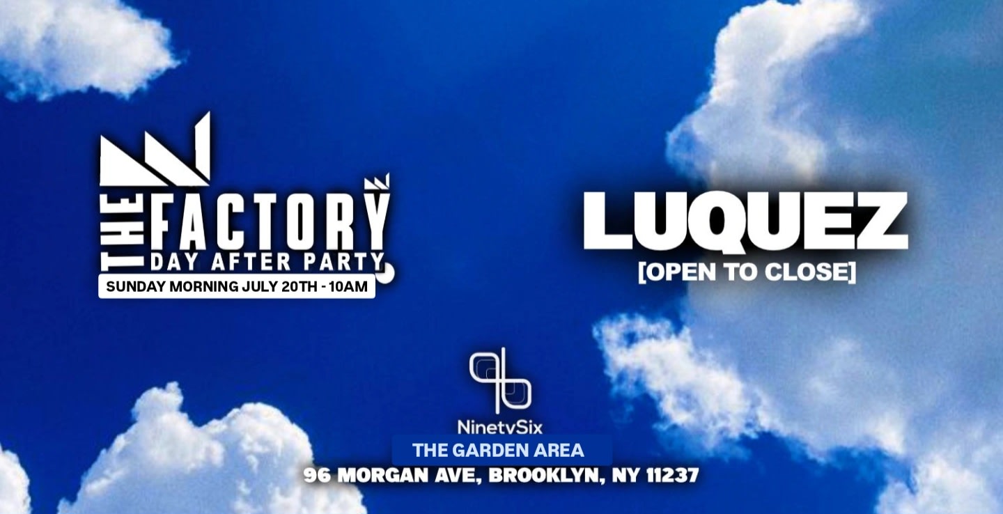 The Official Broklyn Day Party - Luquez Open To Close Cover