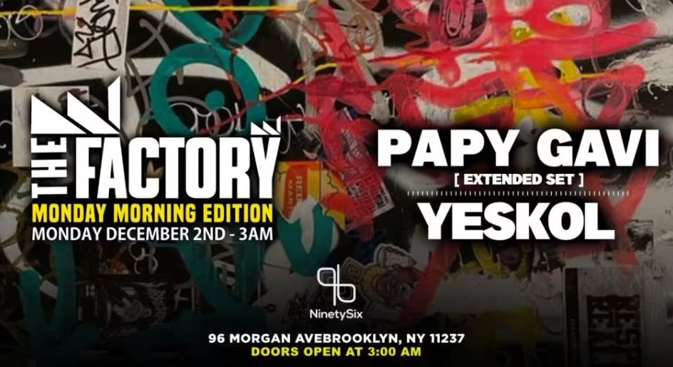 Official Brooklyn After Hours Papii Gavii - Yeskol- Cover