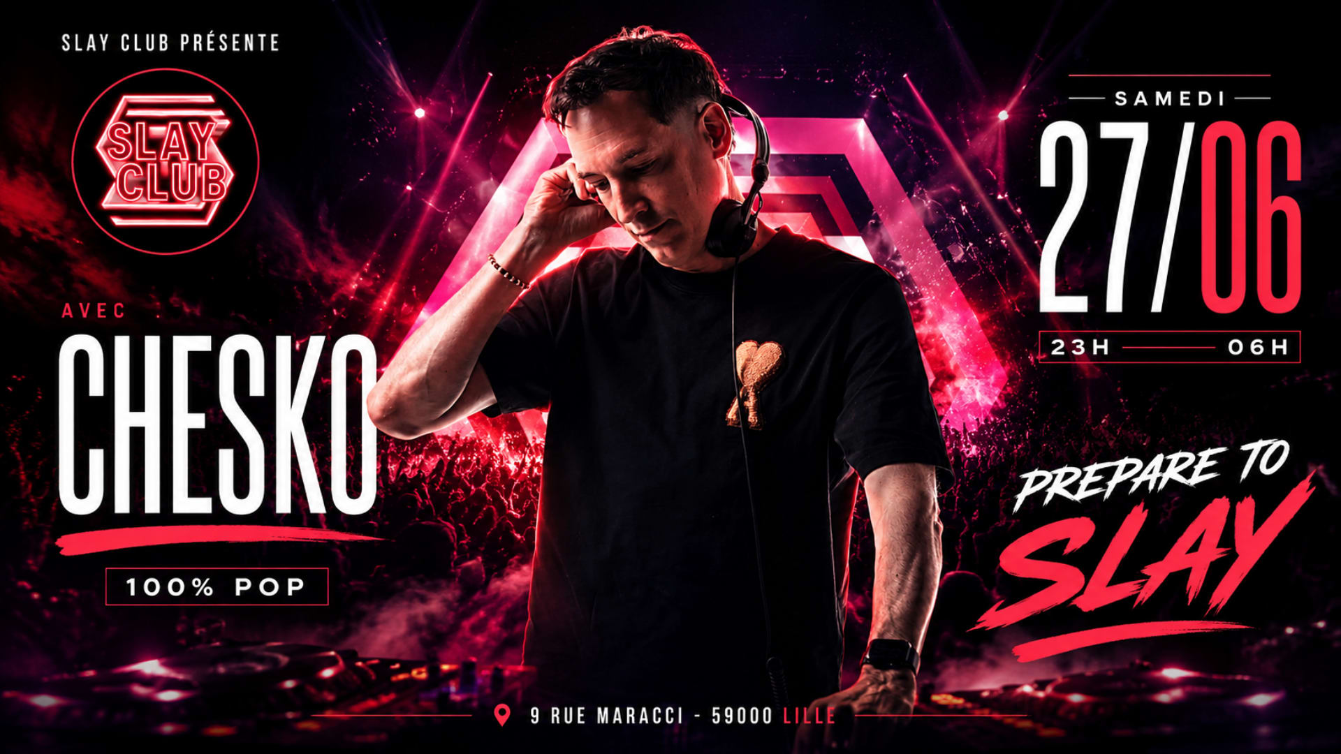 Slay Club : Dj Alex Chesko 27/06 Cover
