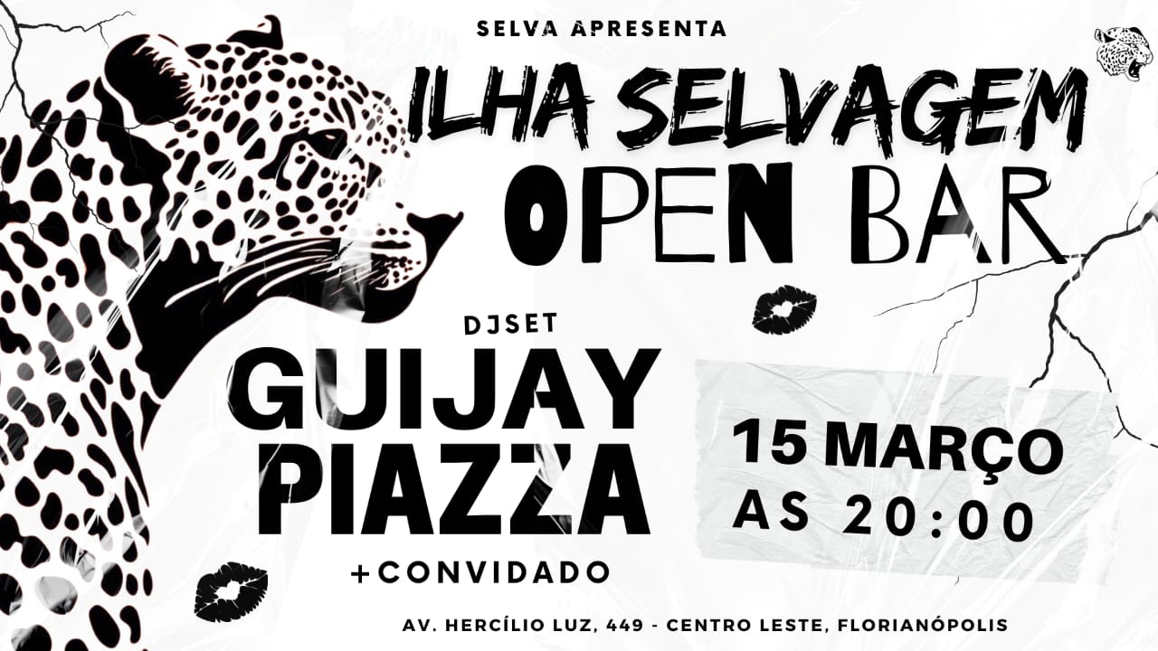 Ilha Selvagem Open Bar Cover