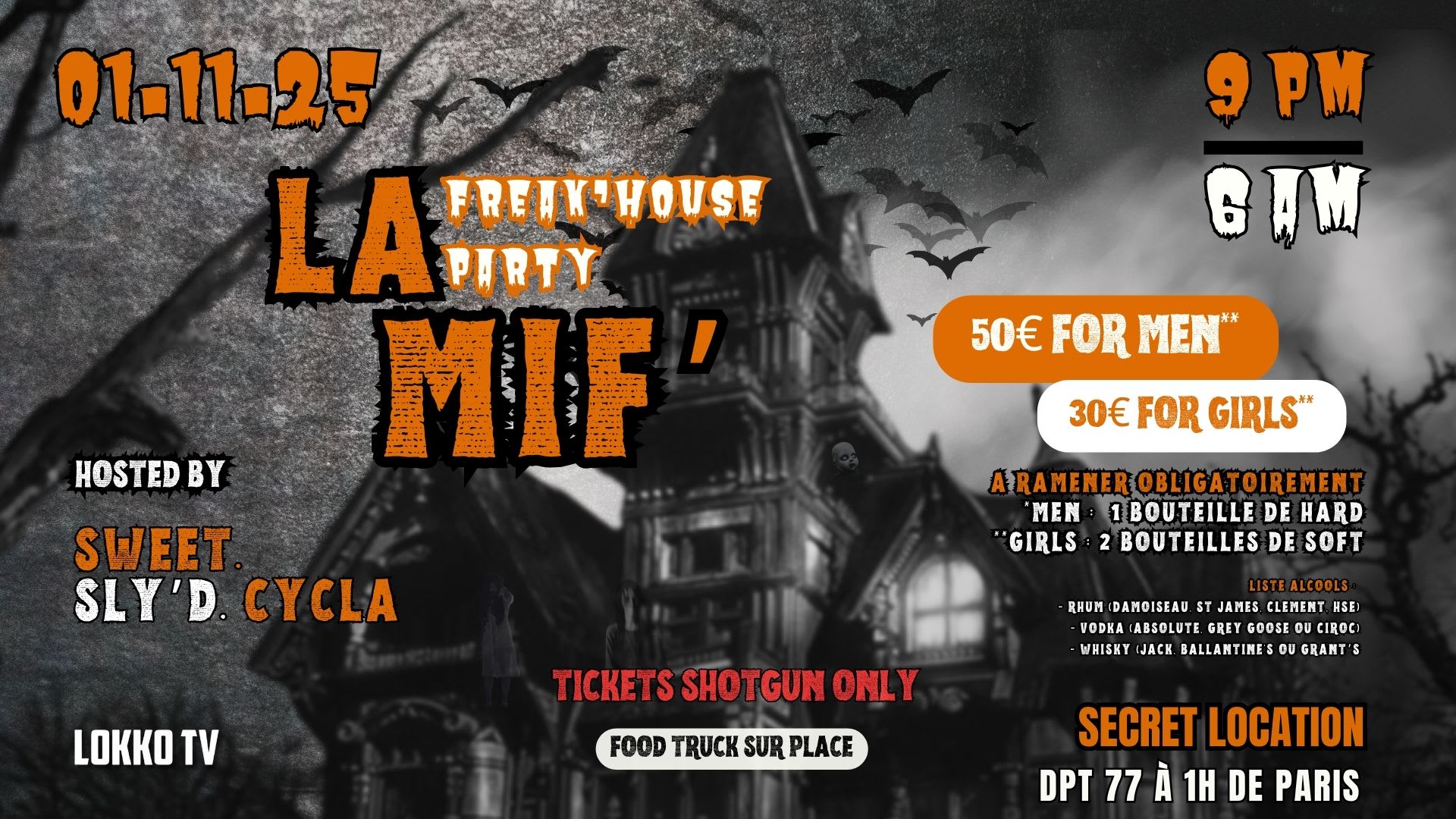 La Mif Freak'n'house Party Hip Hop Rnb Dancehall Afrobeat Cover