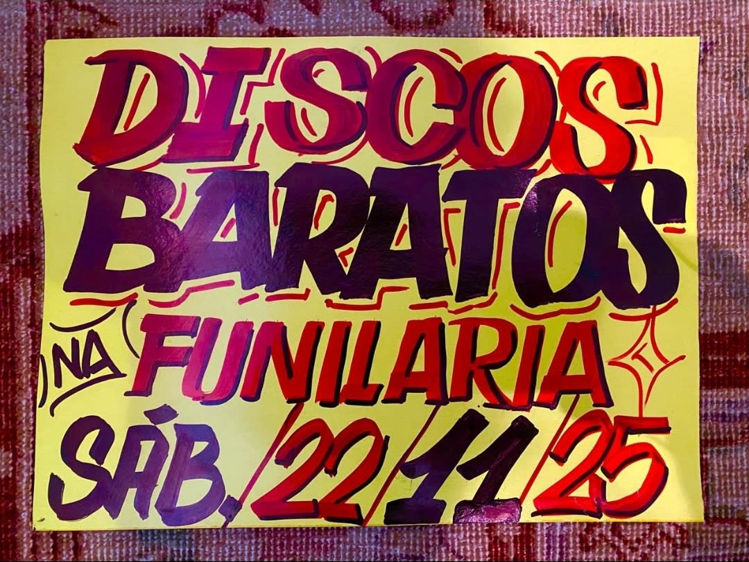 Discos Baratos Na Funilaria - Sábado - 22/11 Cover
