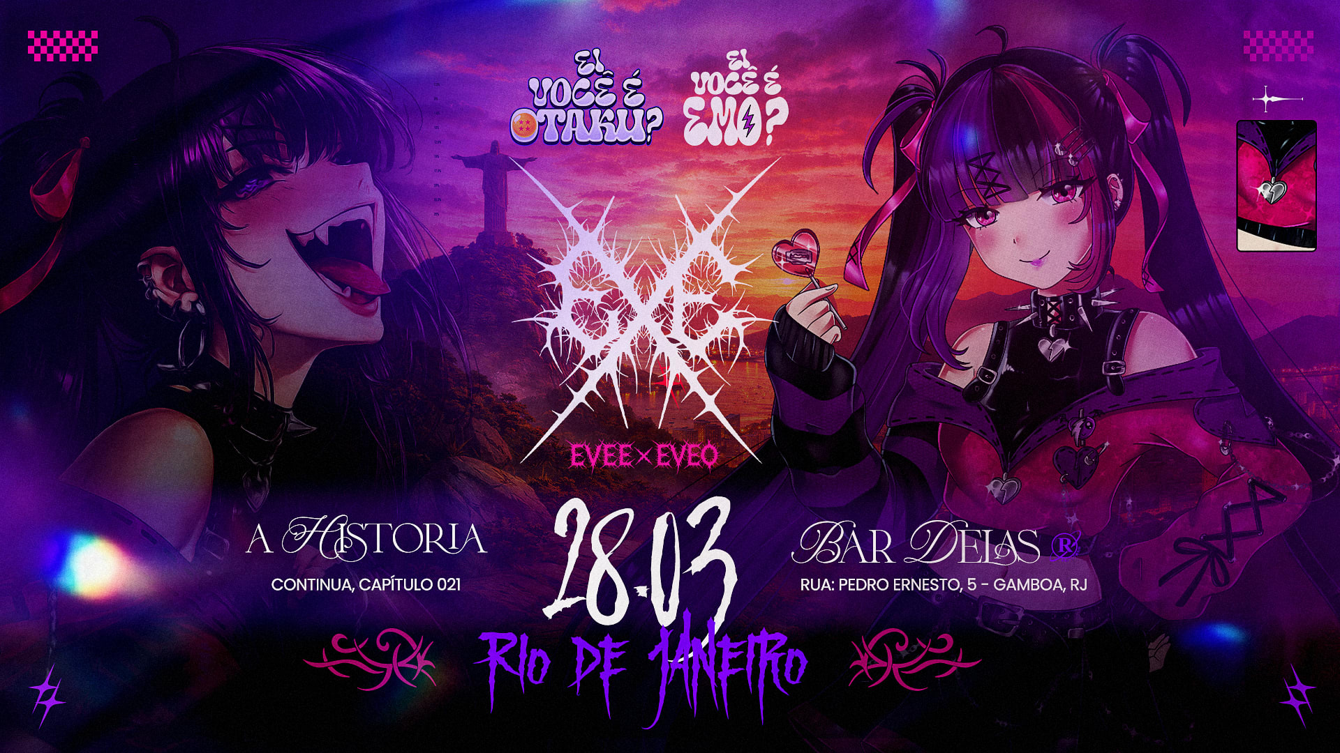 Ei, Você É Emo? X Ei, Você É Otaku? • Rio De Janeiro Cover