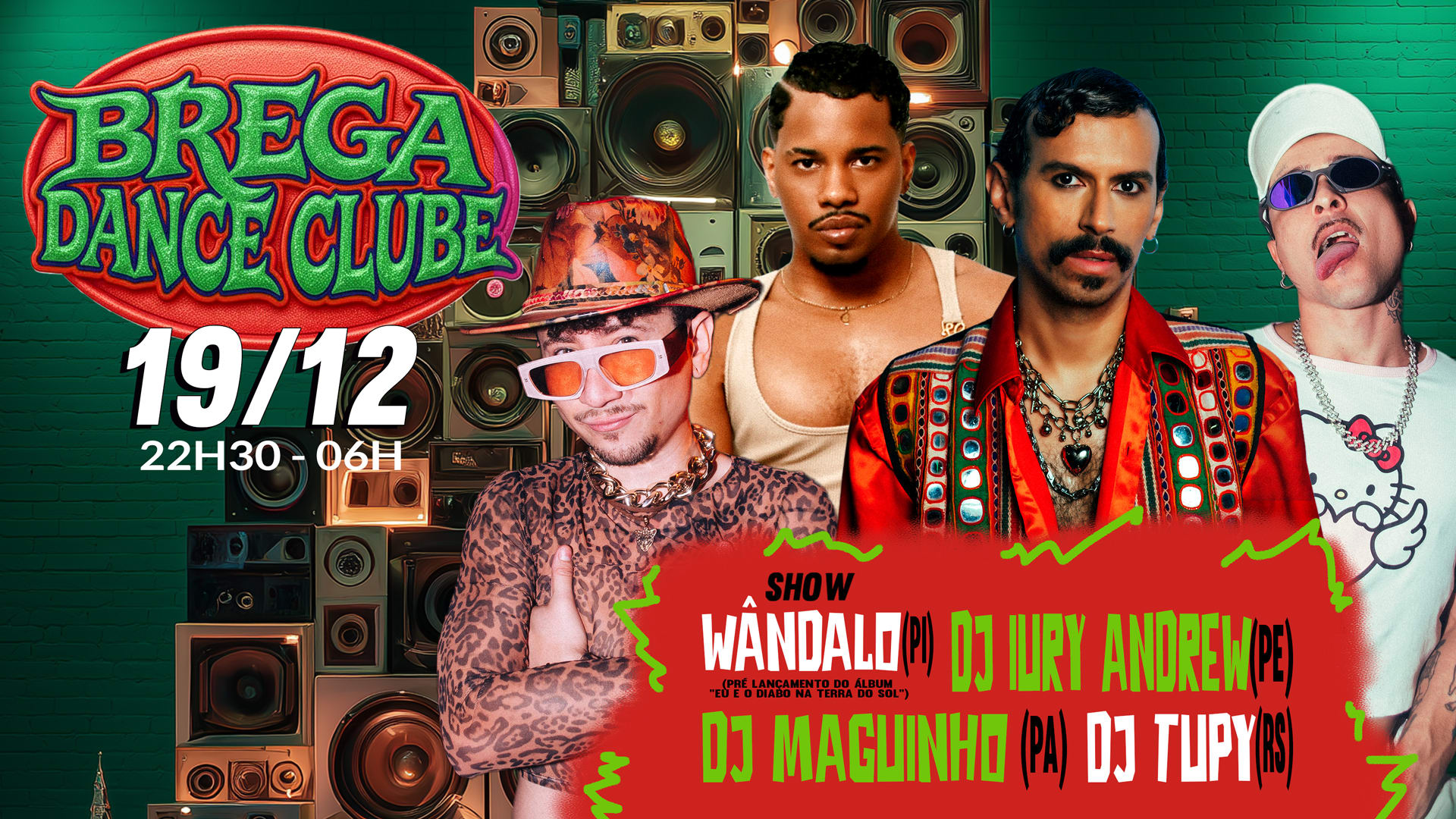 Brega Dance Clube Na Funilaria - Sexta - 19/12 Cover