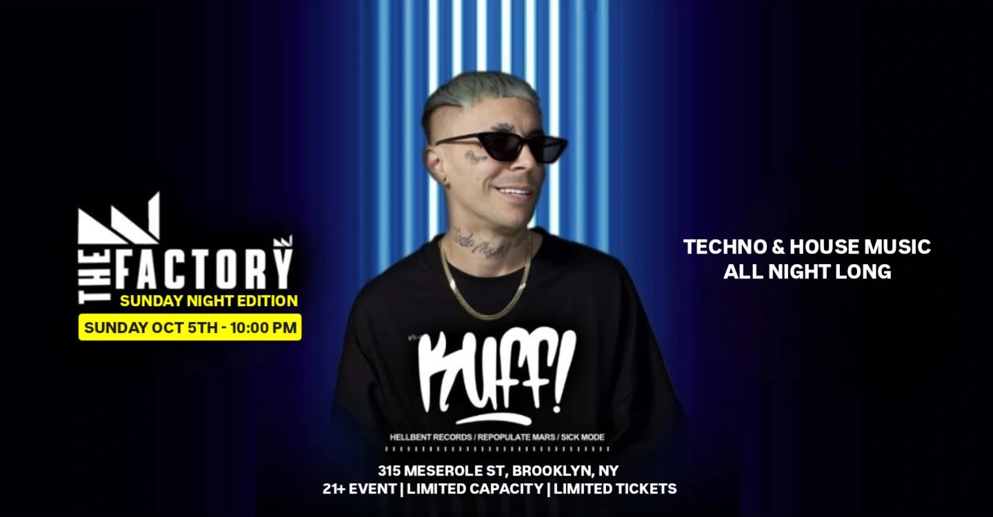 Kuff Ext Set & Friends Factory Sunday Night Party Cover