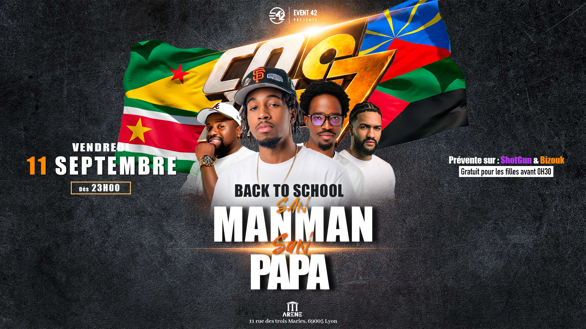 Code 97 Back To School " San Manman San Papa " Cover