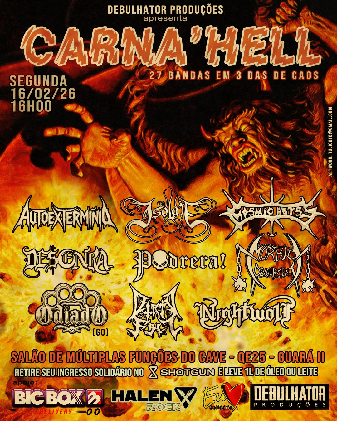 Carna'hell Dia 16 Cover