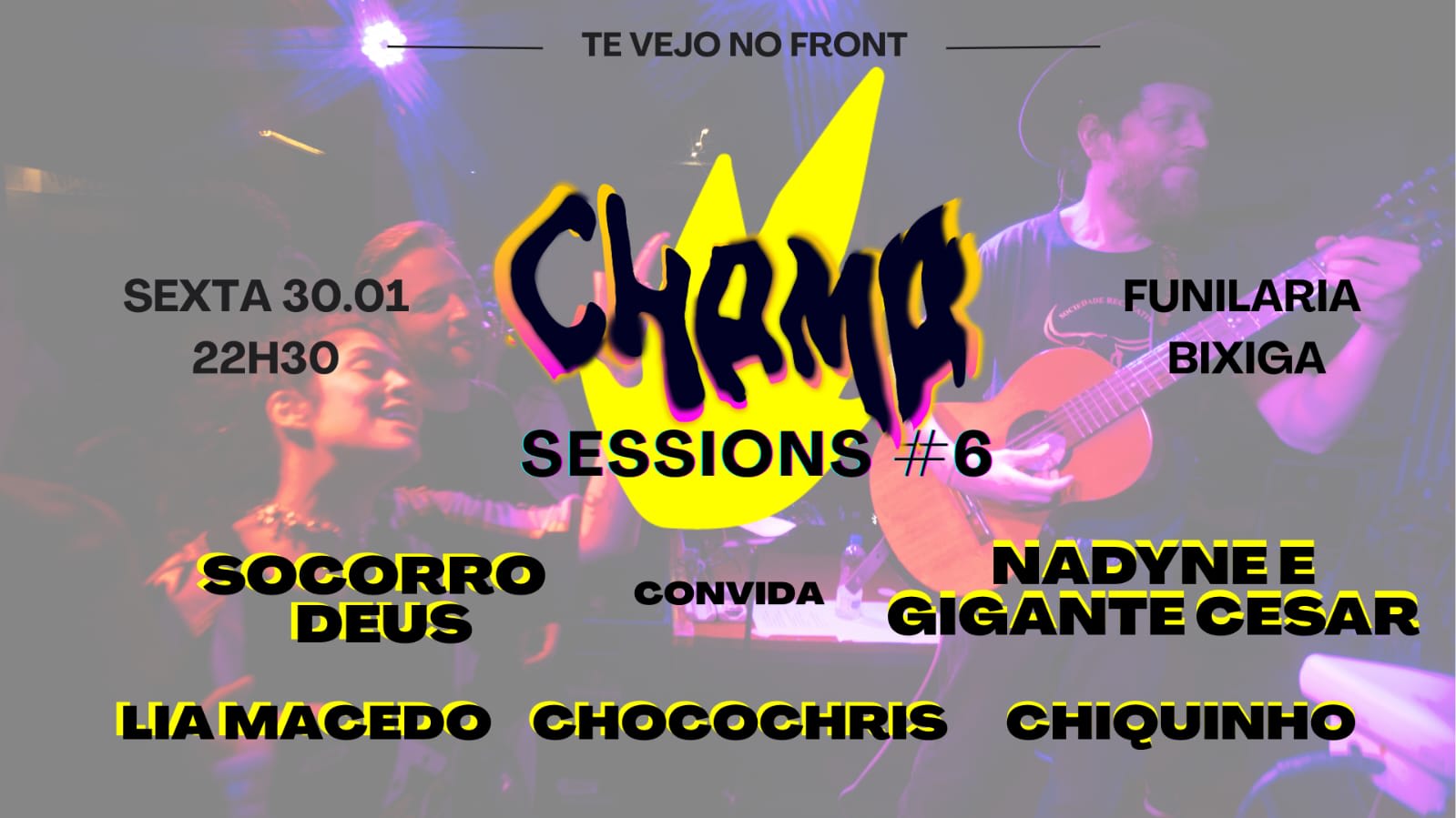 Chama Sessions #6 Na Funilaria - 30/01 - Sexta Feira Cover