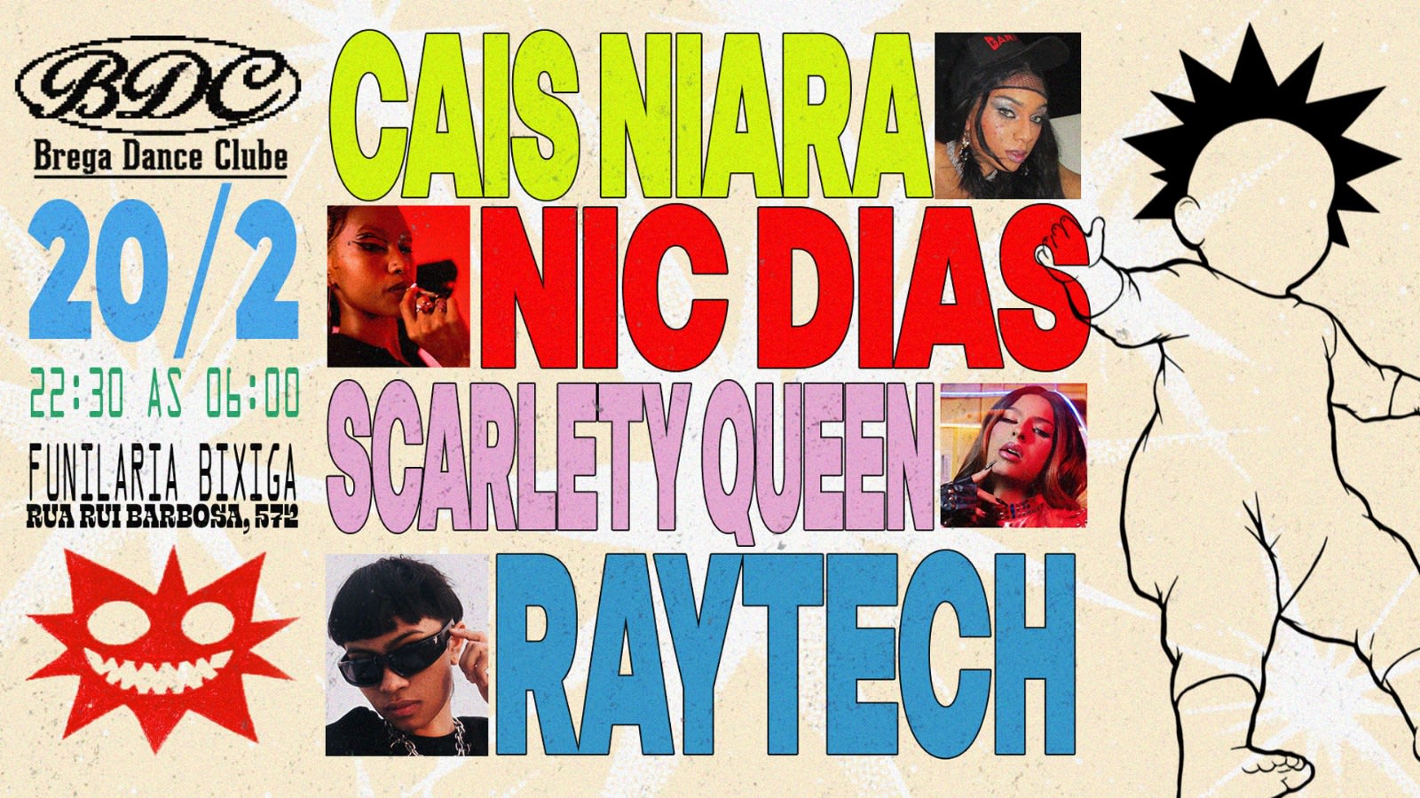 Festa Brega Dance Clube Na Funilaria - Sexta - 20/02 Cover