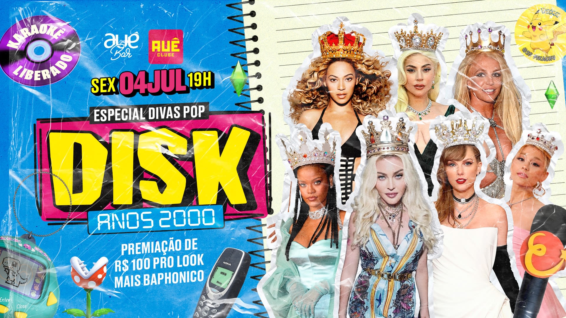 Disk Anos 2000- Especial Divas Pop Cover