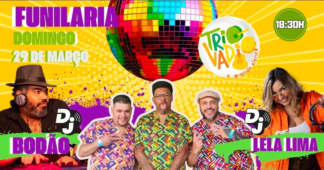 Pagode Do Trio Vadio + Djs Bodão & Lela Lima Na Funilaria Cover