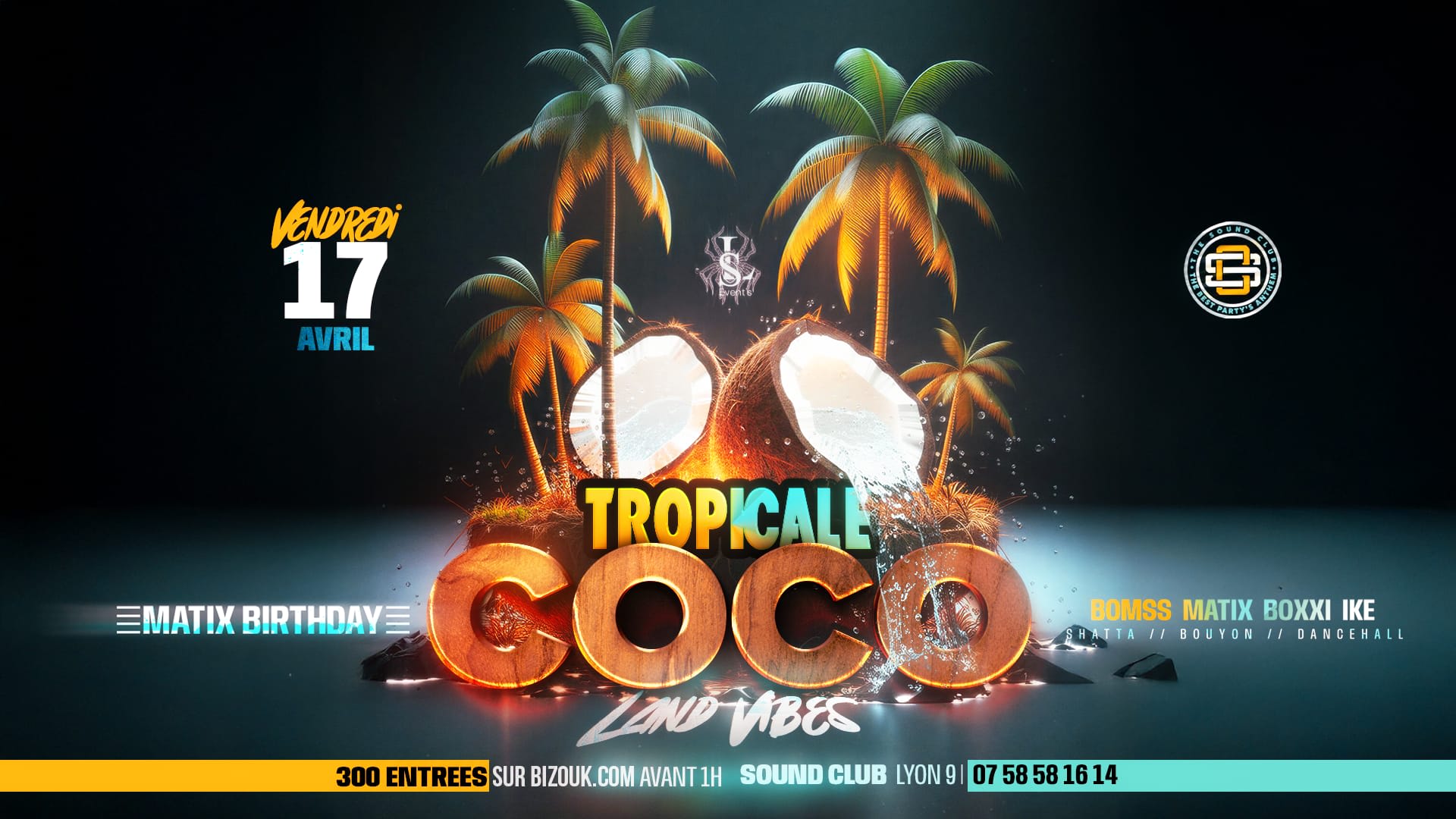 Tropical Coco Vibes- Birthday Dj Matix Cover