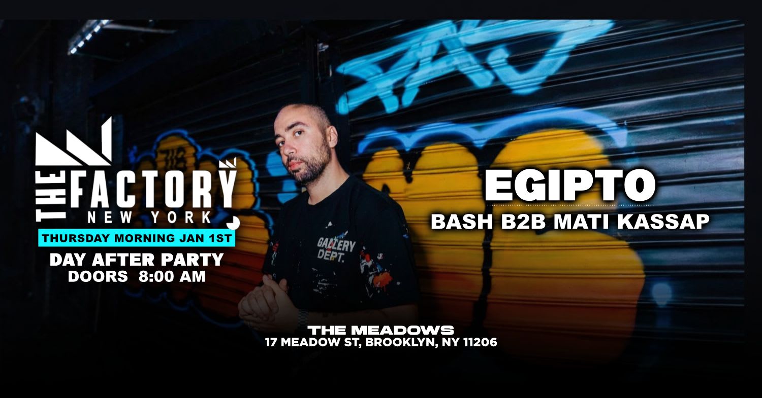 The Official Bklyn New Year's Day Party -Egipto  & Friends Cover