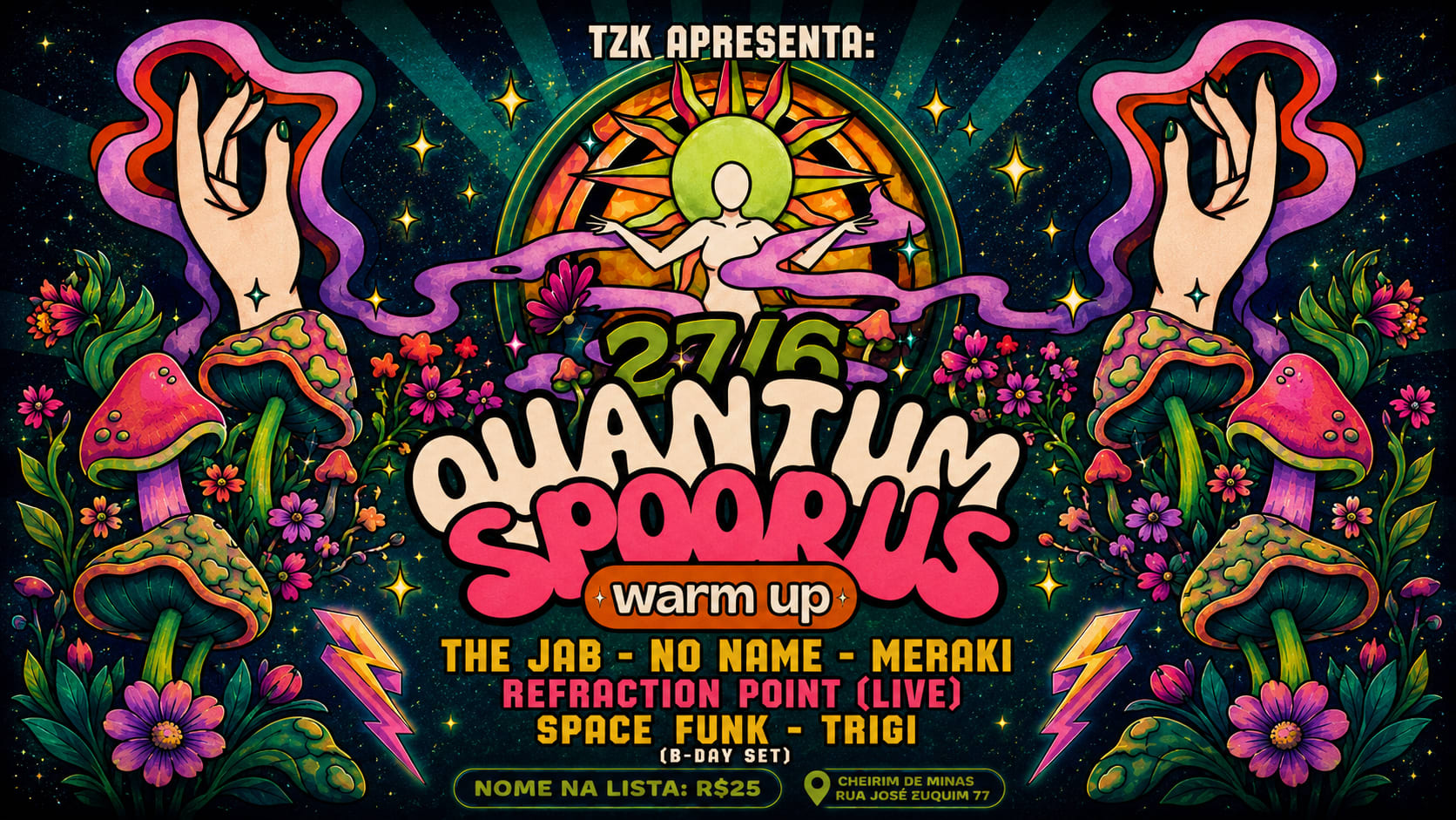 Tzolkin+Warmup Quantum E Spoorus Gathering Cover