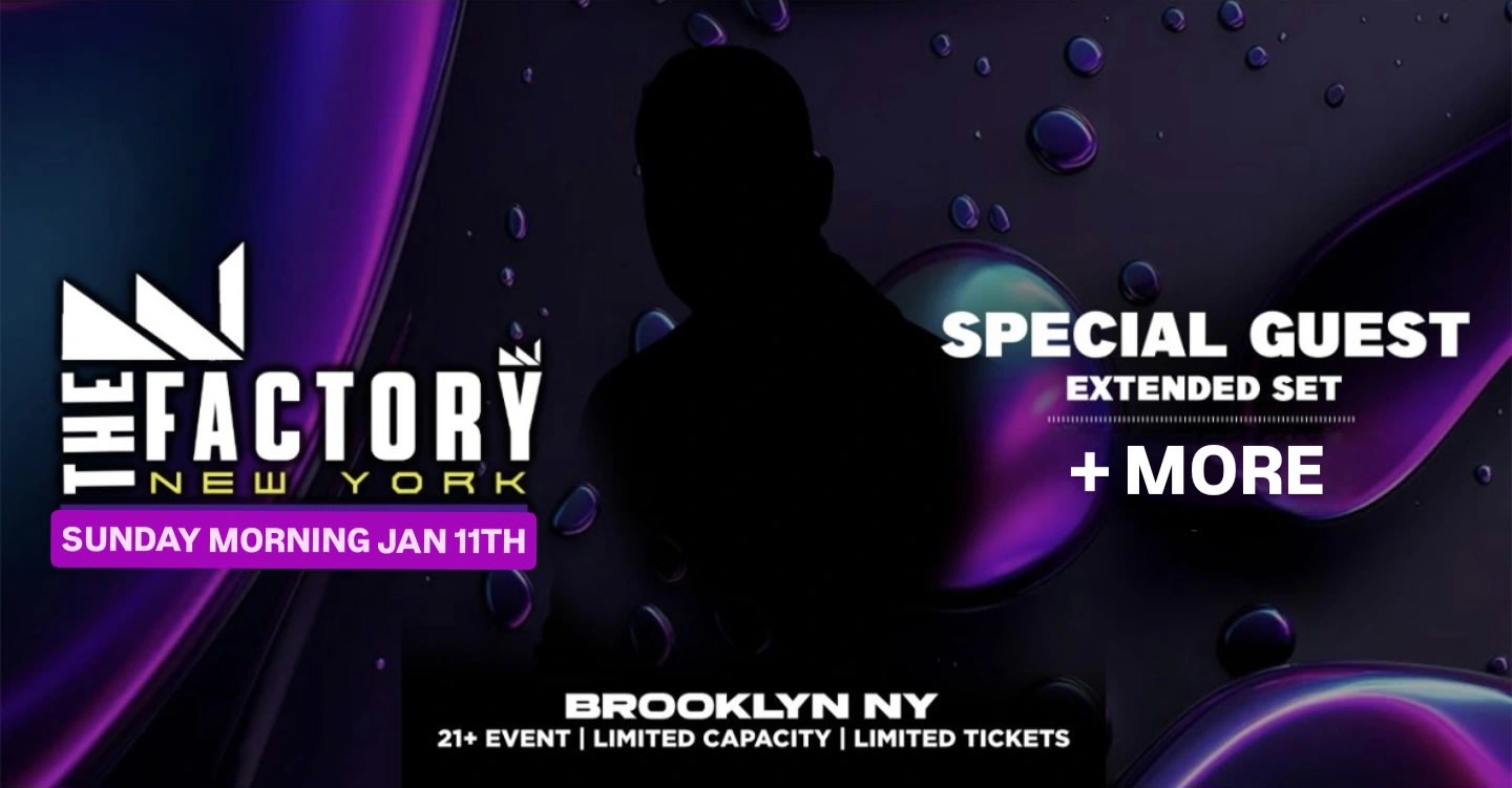 The Official Bklyn After Party The Factory Techno Edition Cover
