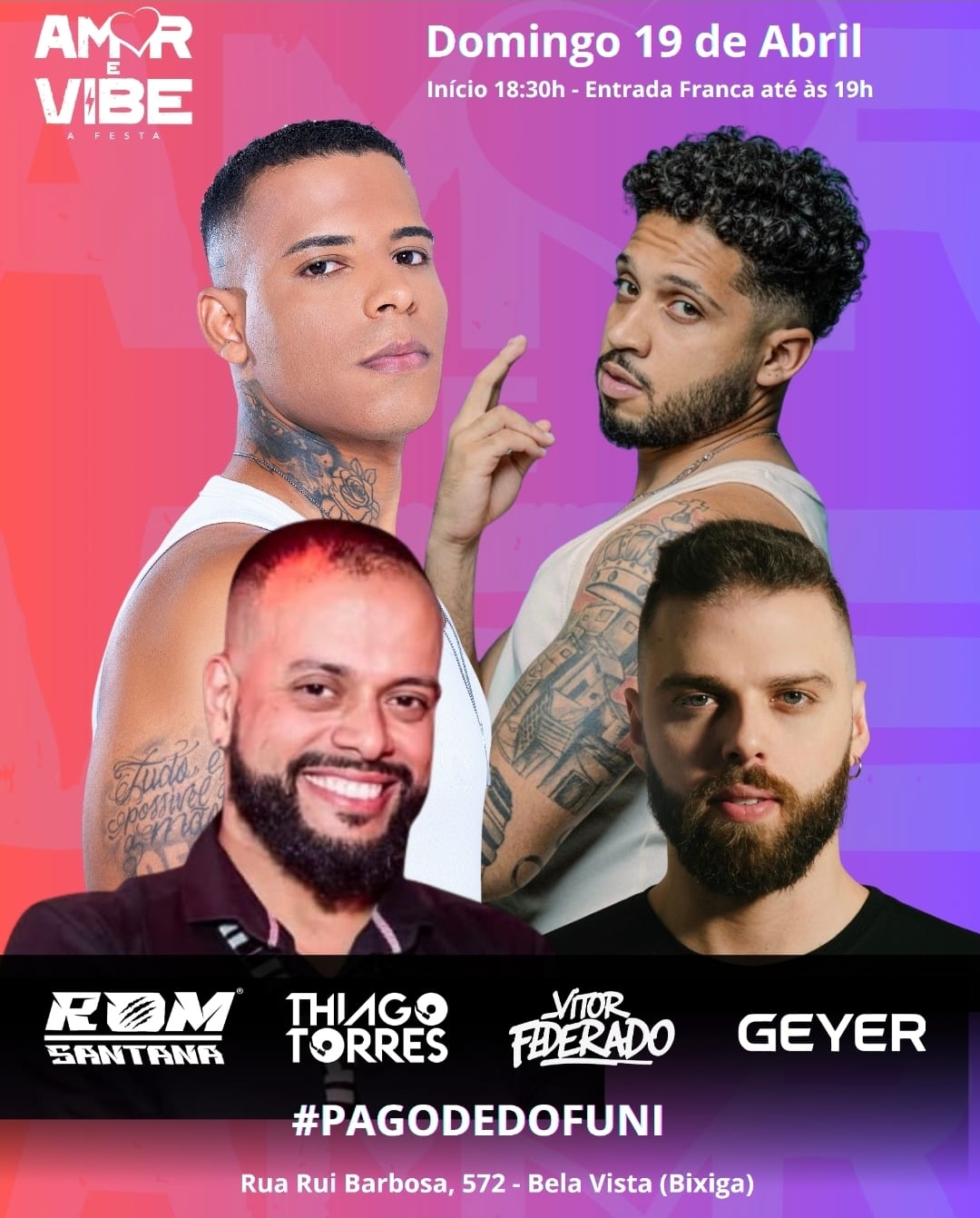 Pagode Do Federado + Show Rom Santana Na Funilaria - 19/04 Cover