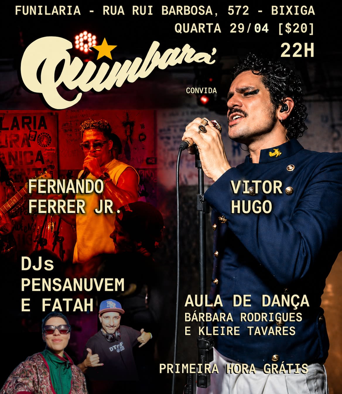 Quarta Latina Com Banda Quimbará Na Funilaria - 29/04 Cover