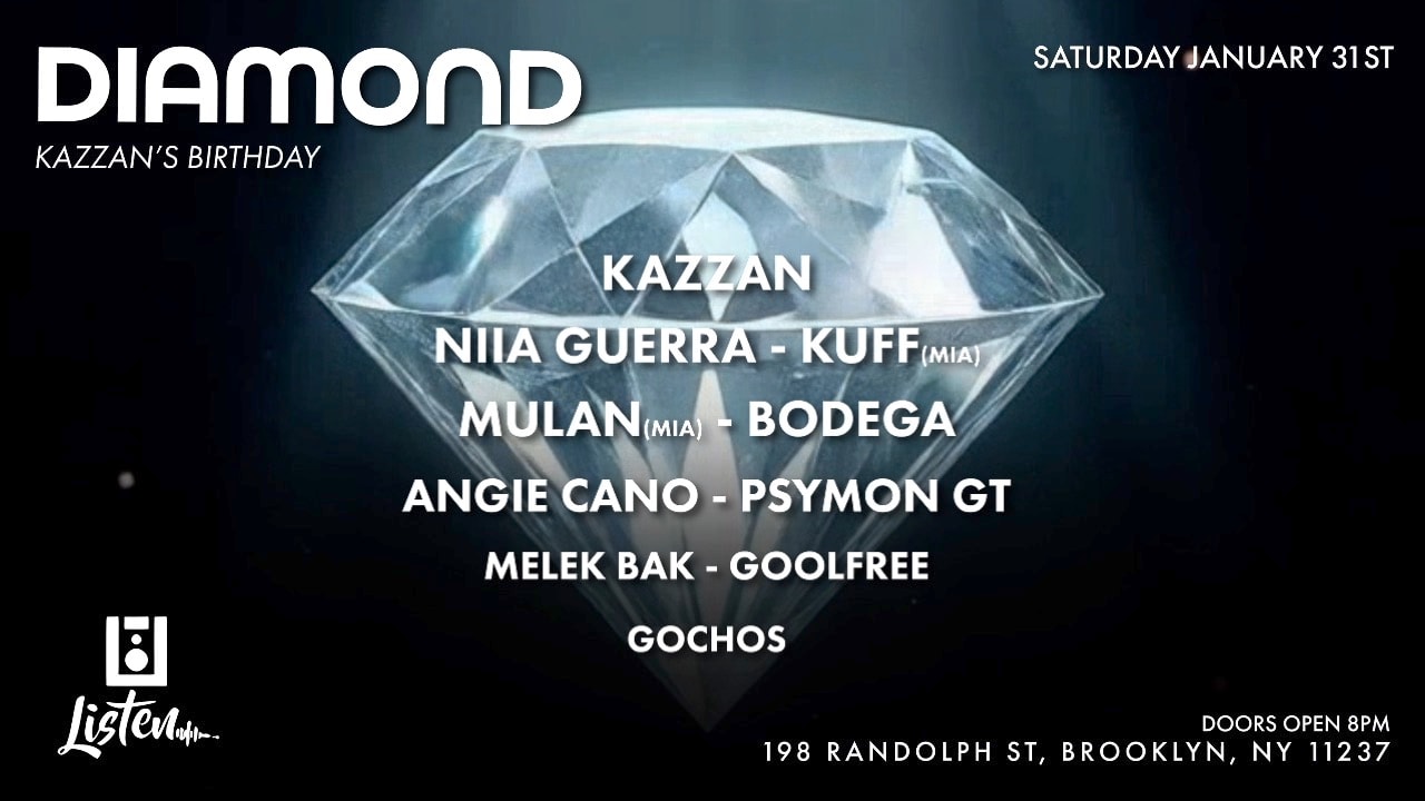 The Factory X Listen Saturday Night Kuff Niia Guerra & More Cover