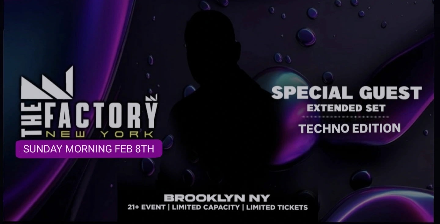 The Official Bklyn After Party The Factory Techno Edition Cover