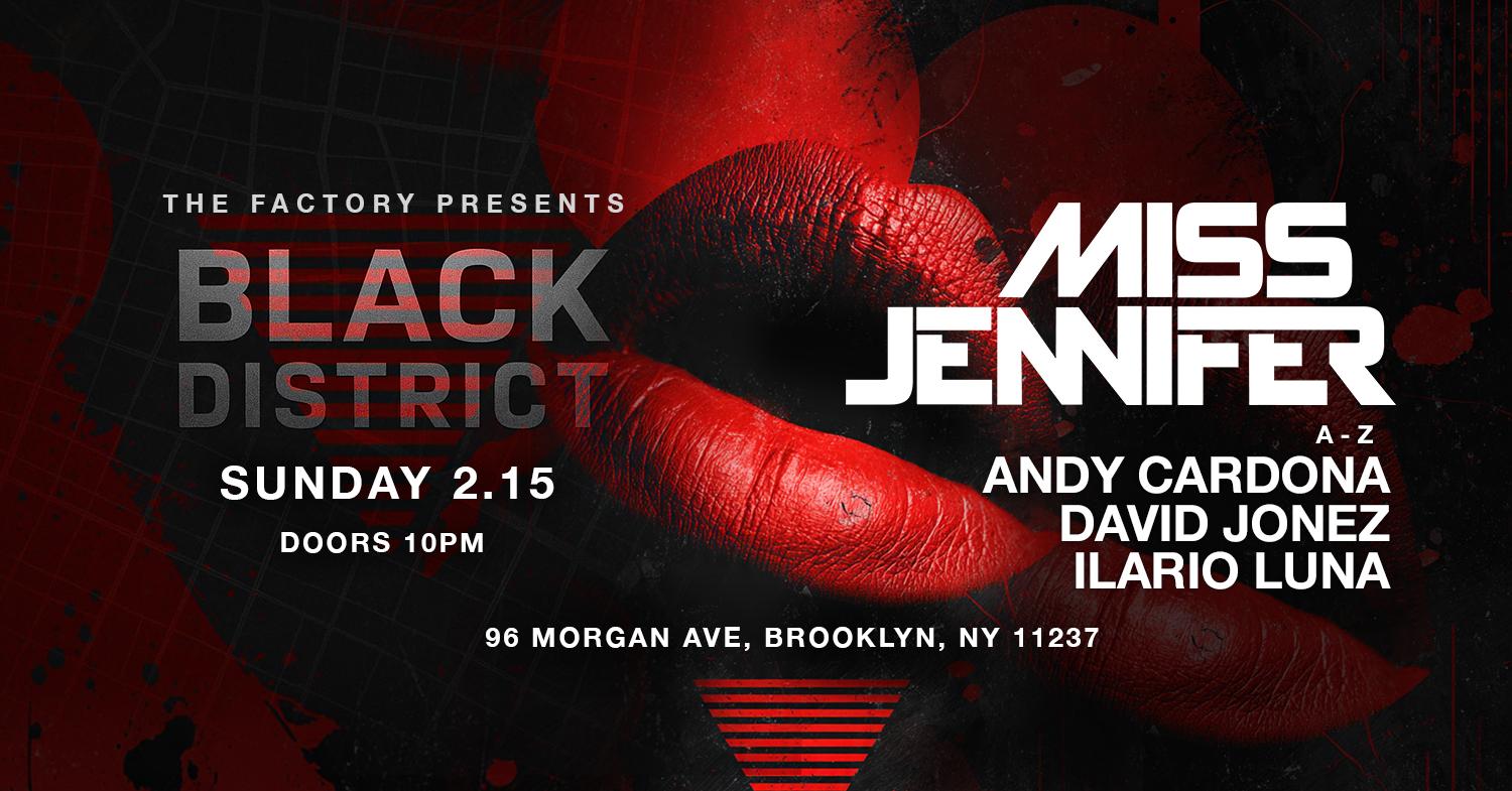 Miss Jennifer Back To The Factory Room Sunday Night Feb 15th Cover