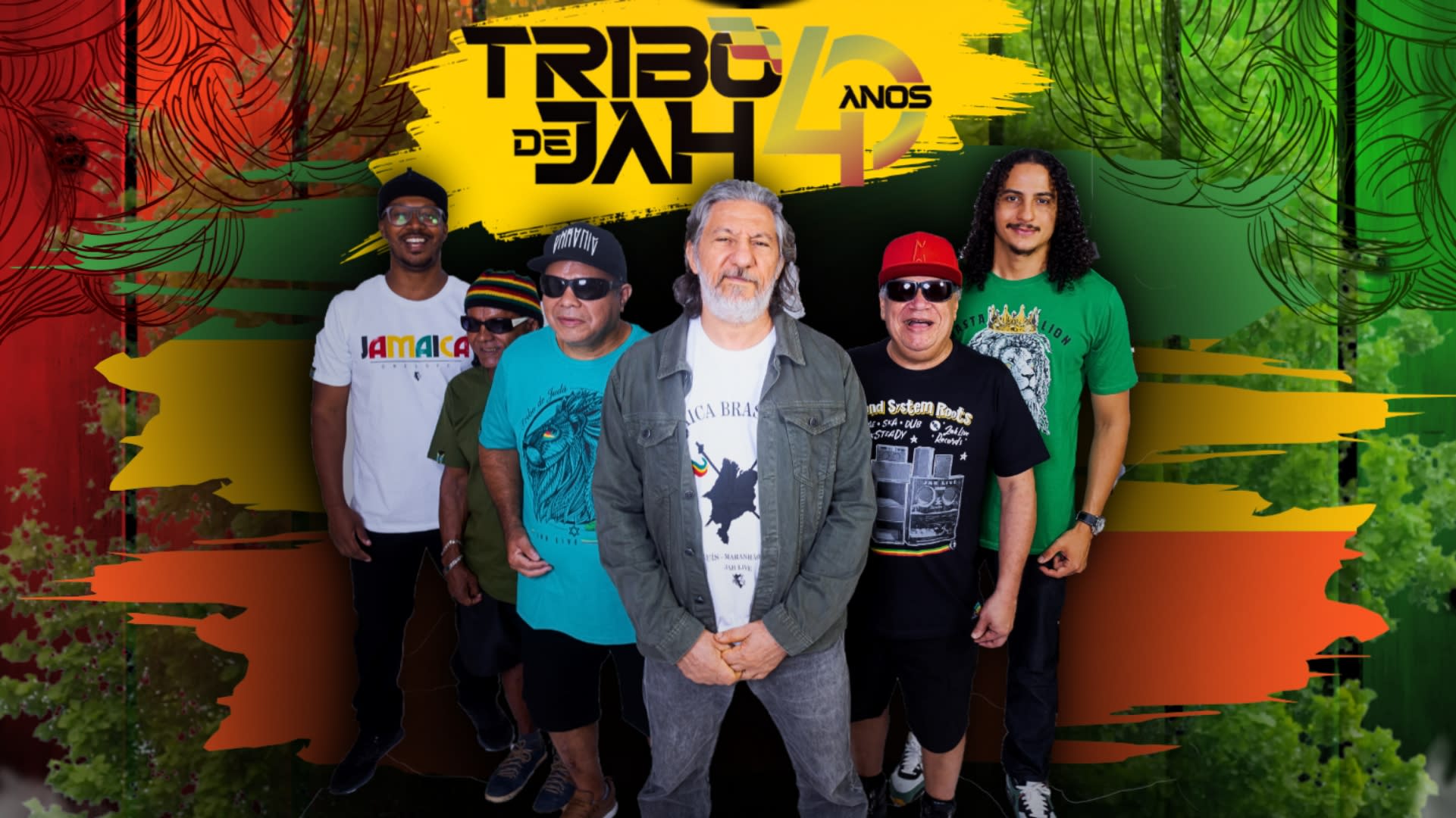 Tribo De Jah 40 Anos Cover