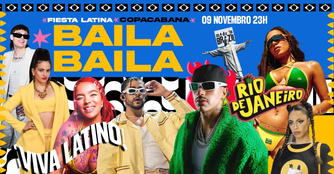 Fiesta Latina Baila Baila | Copacabana 09/11 Cover