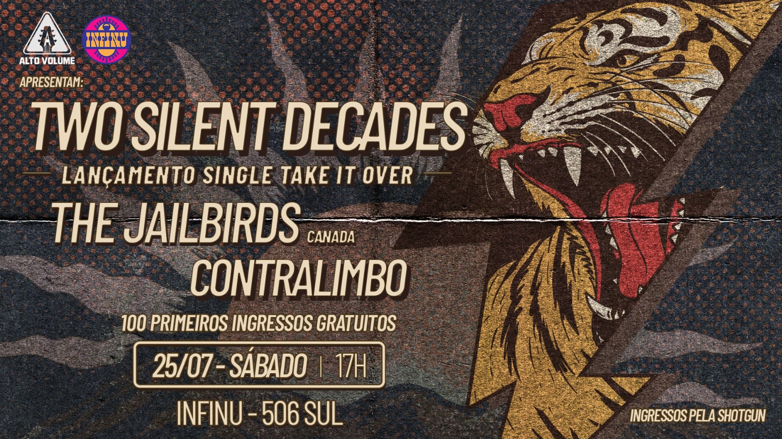 Two Silent Decades - The Jailbirds (Canadá) - Contralimbo Cover