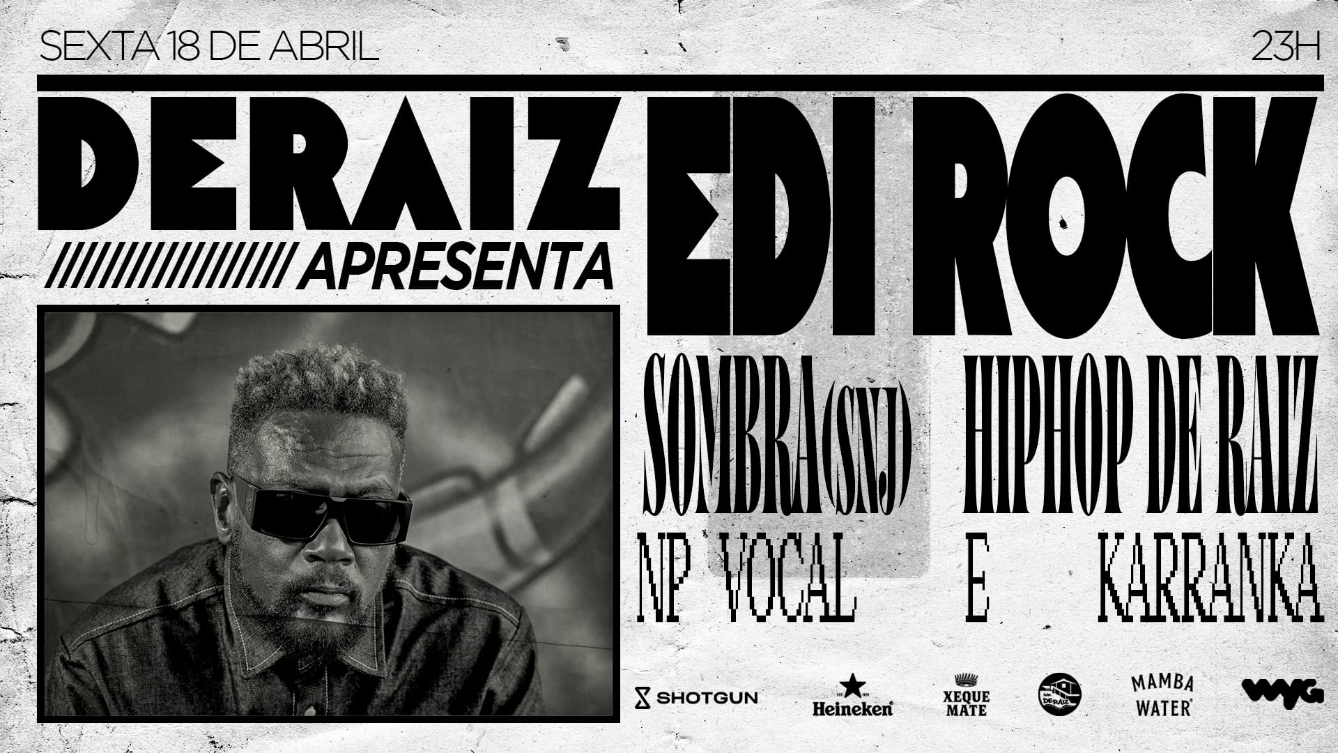Edi Rock - Sombra(Snj)-Np Vocal E Karranka-Hiphop De Raiz Cover