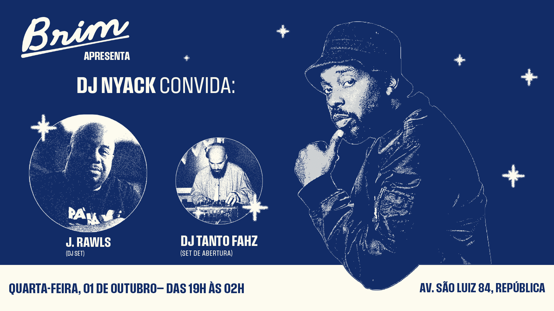 Brim Apresenta: Dj Nyack Convida - J. Rawls Cover