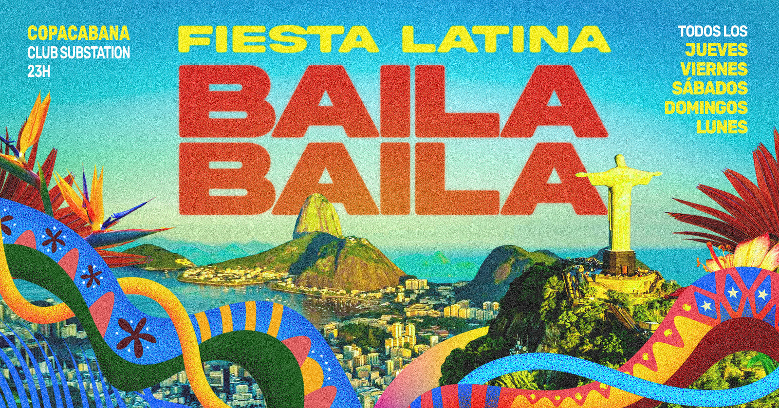 Fiesta Latina Baila Baila | Baile De Reggaeton 23 Julio Cover
