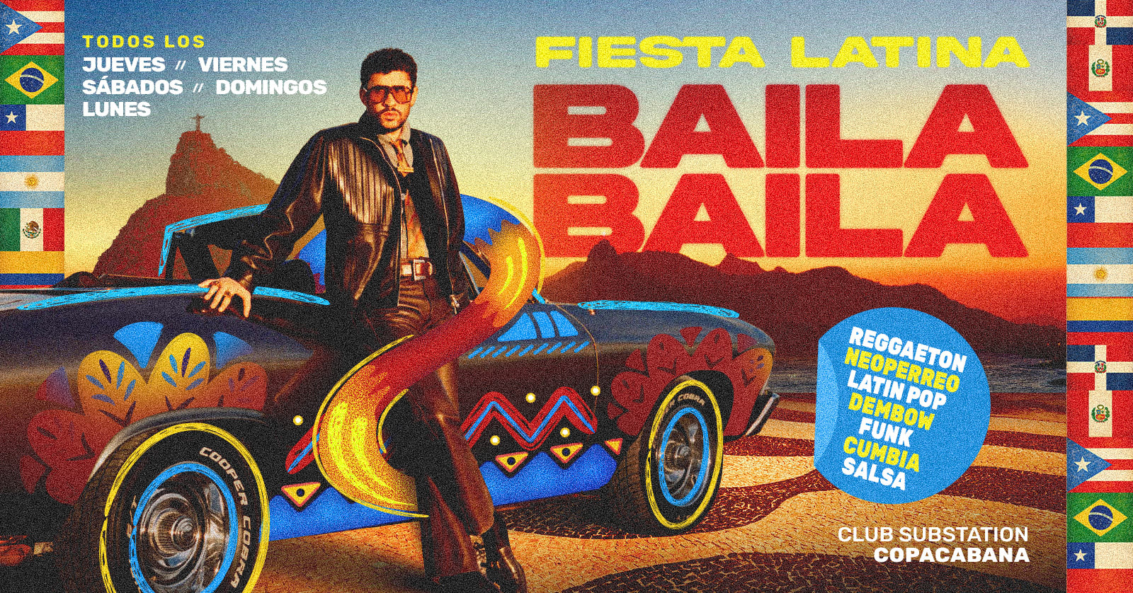 Fiesta Latina Baila Baila | Baile De Reggaeton 30 Julio Cover