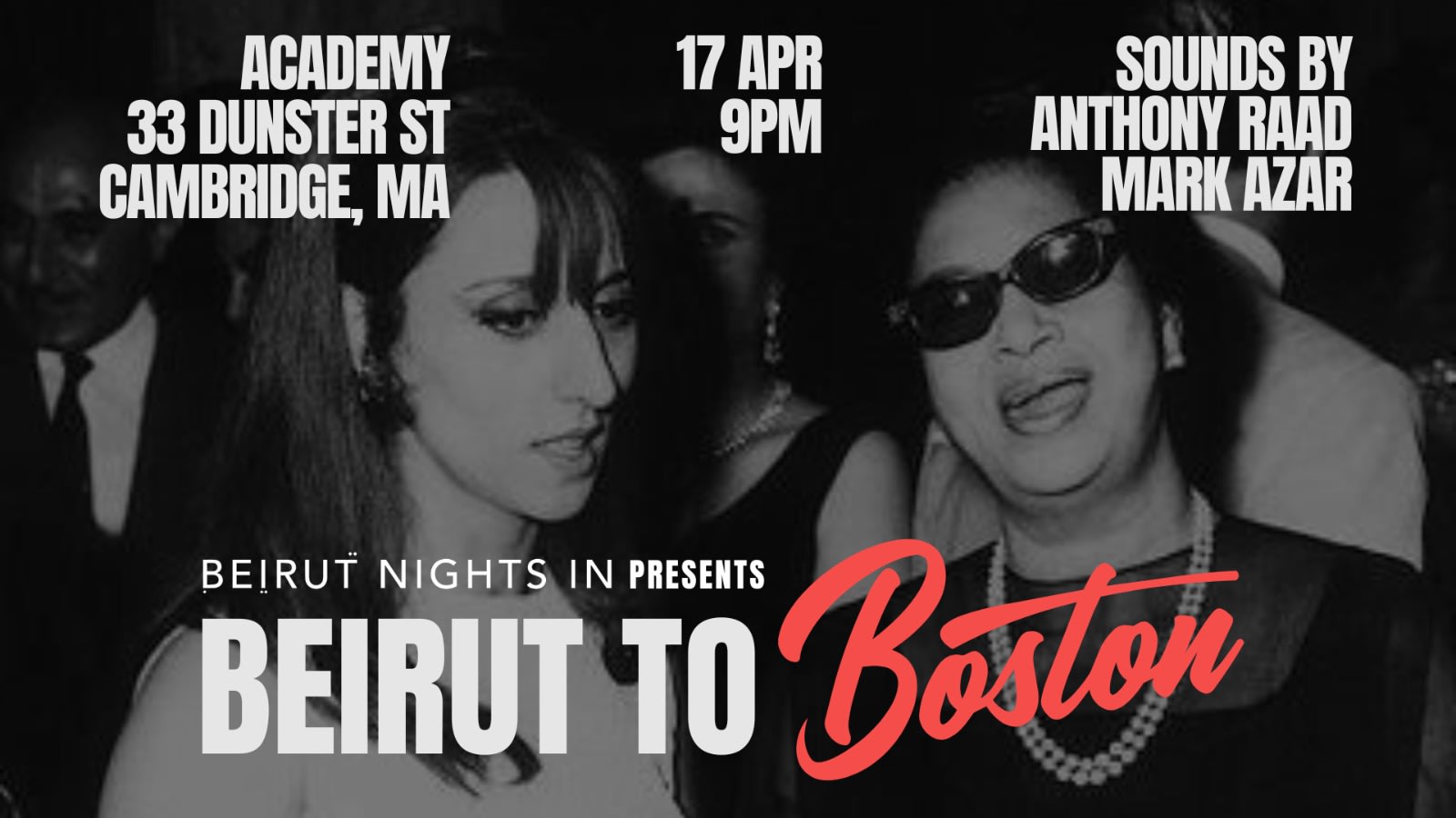 Beirut Nights In Presents: Beirut To Boston Cover