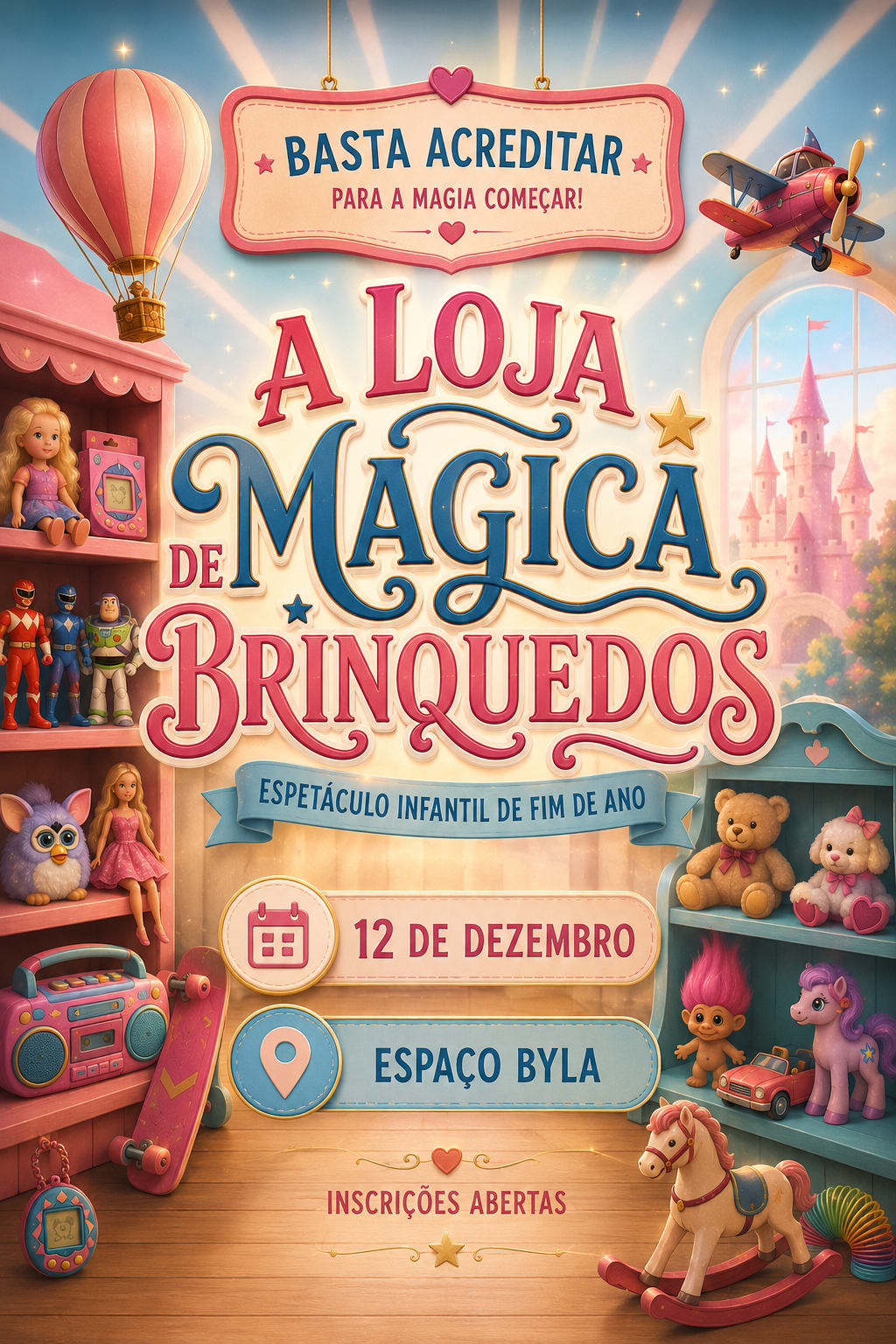 A Loja Mágica De Brinquedos - Espetáculo Byladança 2026 Cover