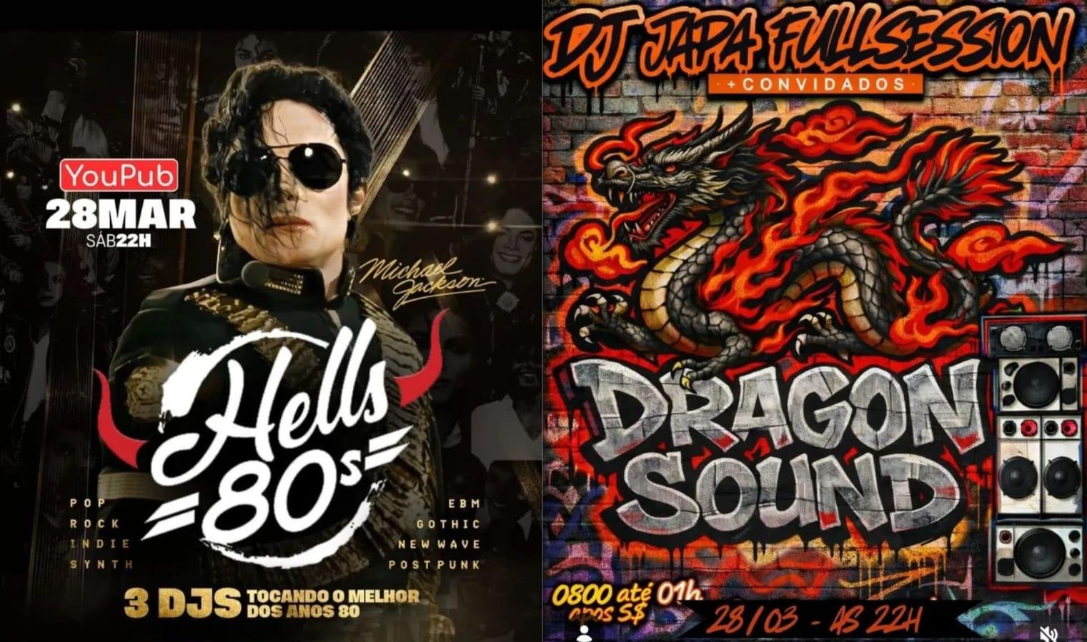 Festa Hell's 80 + Baile Dragon Sound Full Session Cover