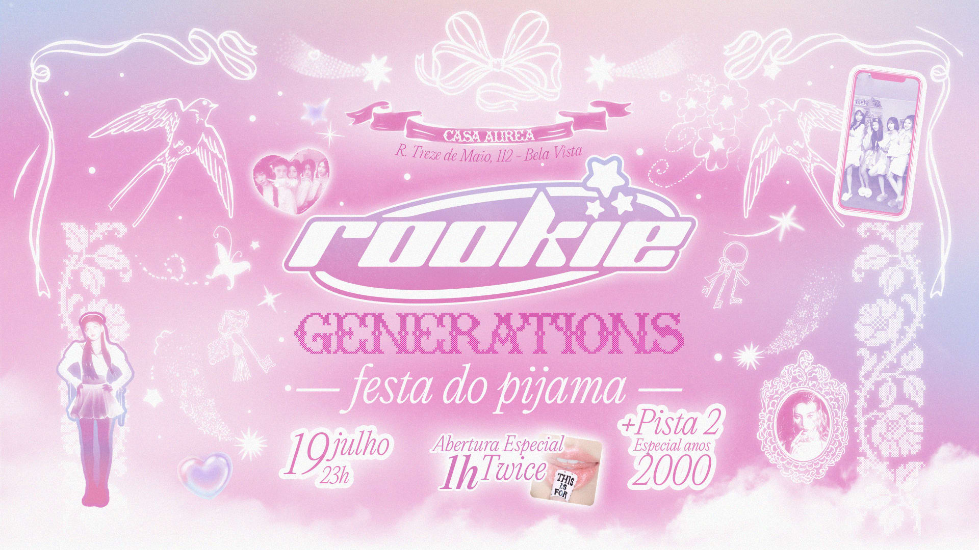 Rookie: Generations + Festa Do Pijama Cover