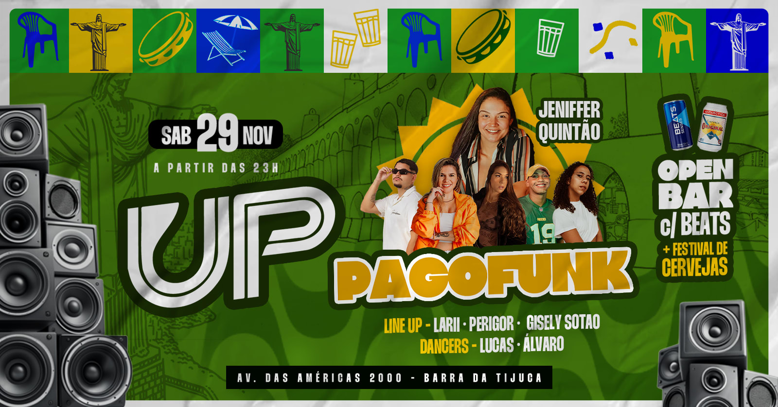 Pagofunk - C/ Jeniffer Quintao | Open Bar Cover