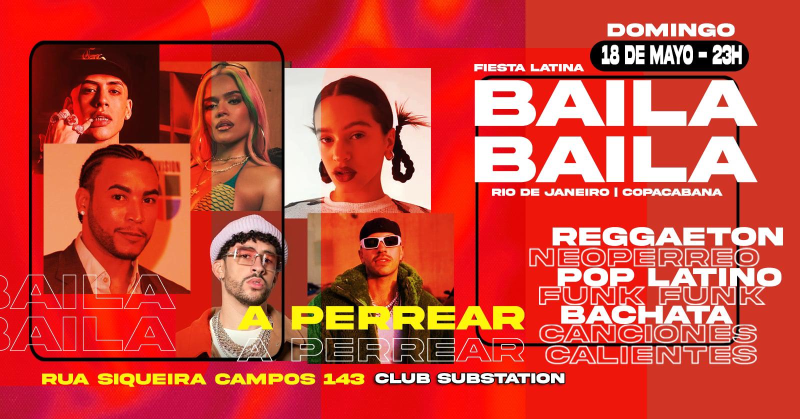 Fiesta Latina Baila Baila | Baile De Reggaeton 18 De Mayo Cover