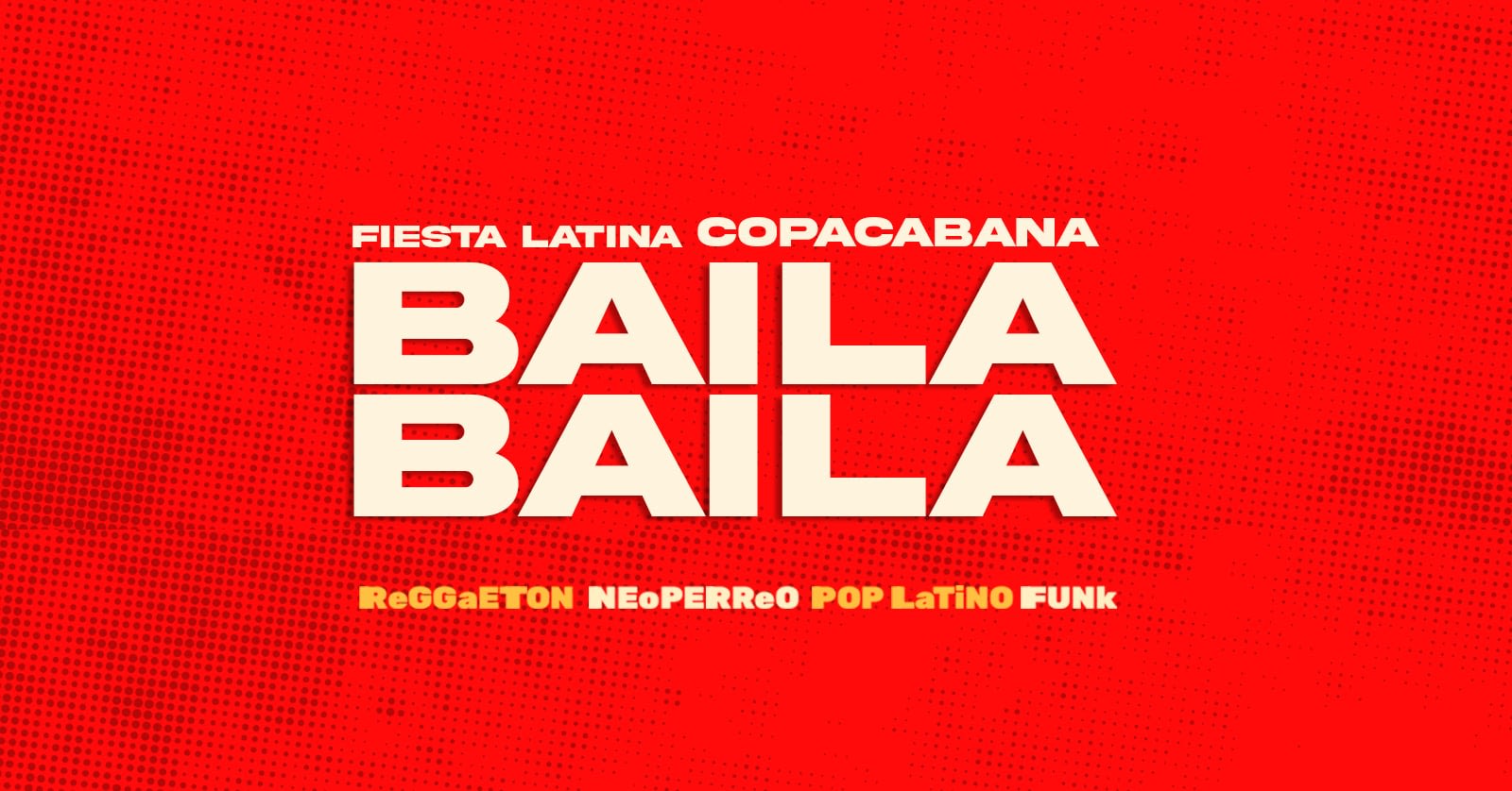 Fiesta Latina Baila Baila | Baile De Reggaeton 31 Octubre Cover