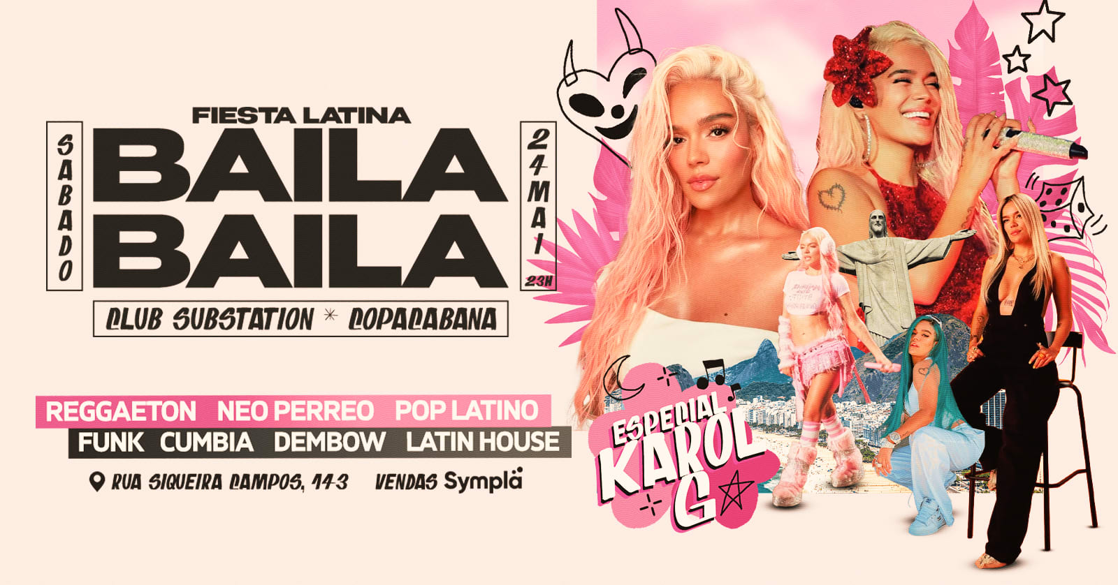 Fiesta Latina Baila Baila | Especial Karol G 24 De Mayo Cover