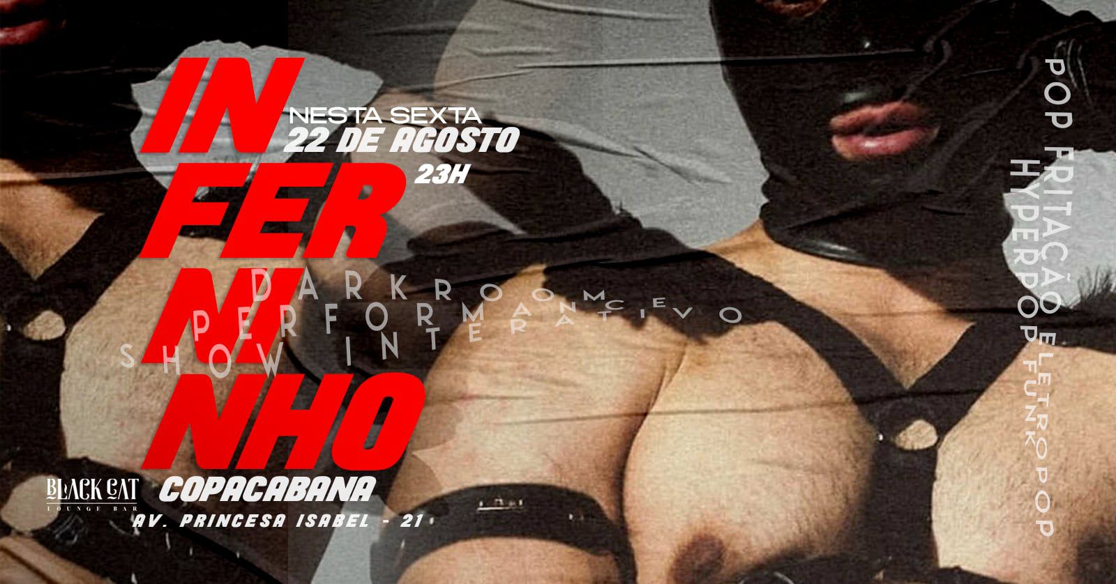 Inferninho +18 | 22 De Agosto Copacabana Cover