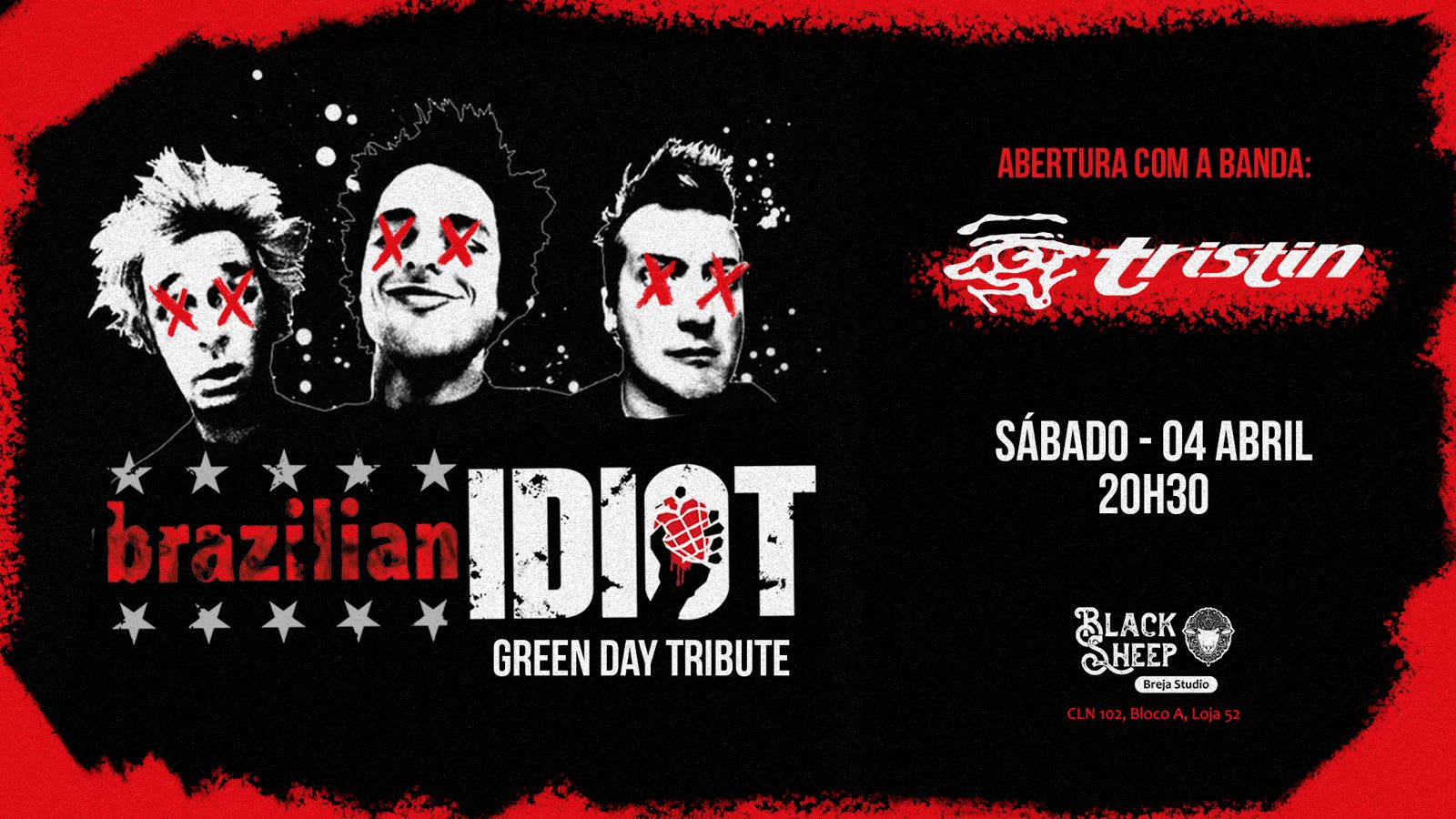 Brazilian Idiot + Tristin Cover