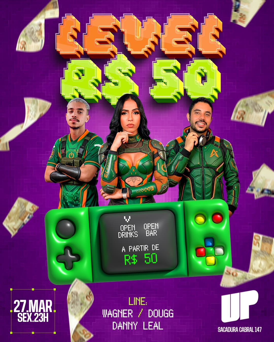 Level 50 - Open Bar Open Drinks Cover