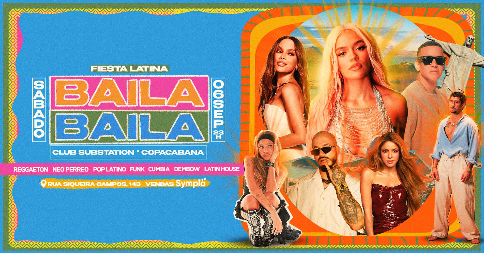 Fiesta Latina Baila Baila | Baile De Reggaeton 06 Septiembre Cover