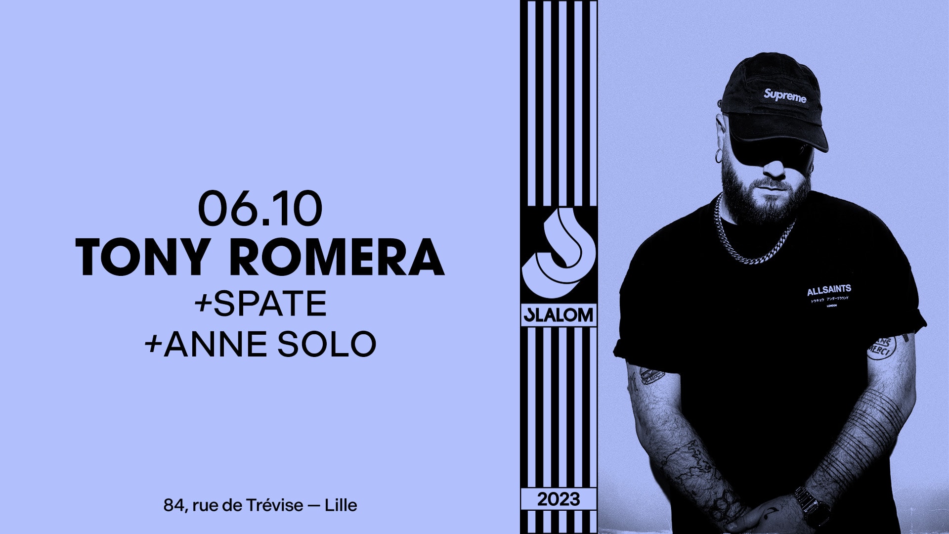 Slalom : Tony Romera • Spate • Anne Solo Cover