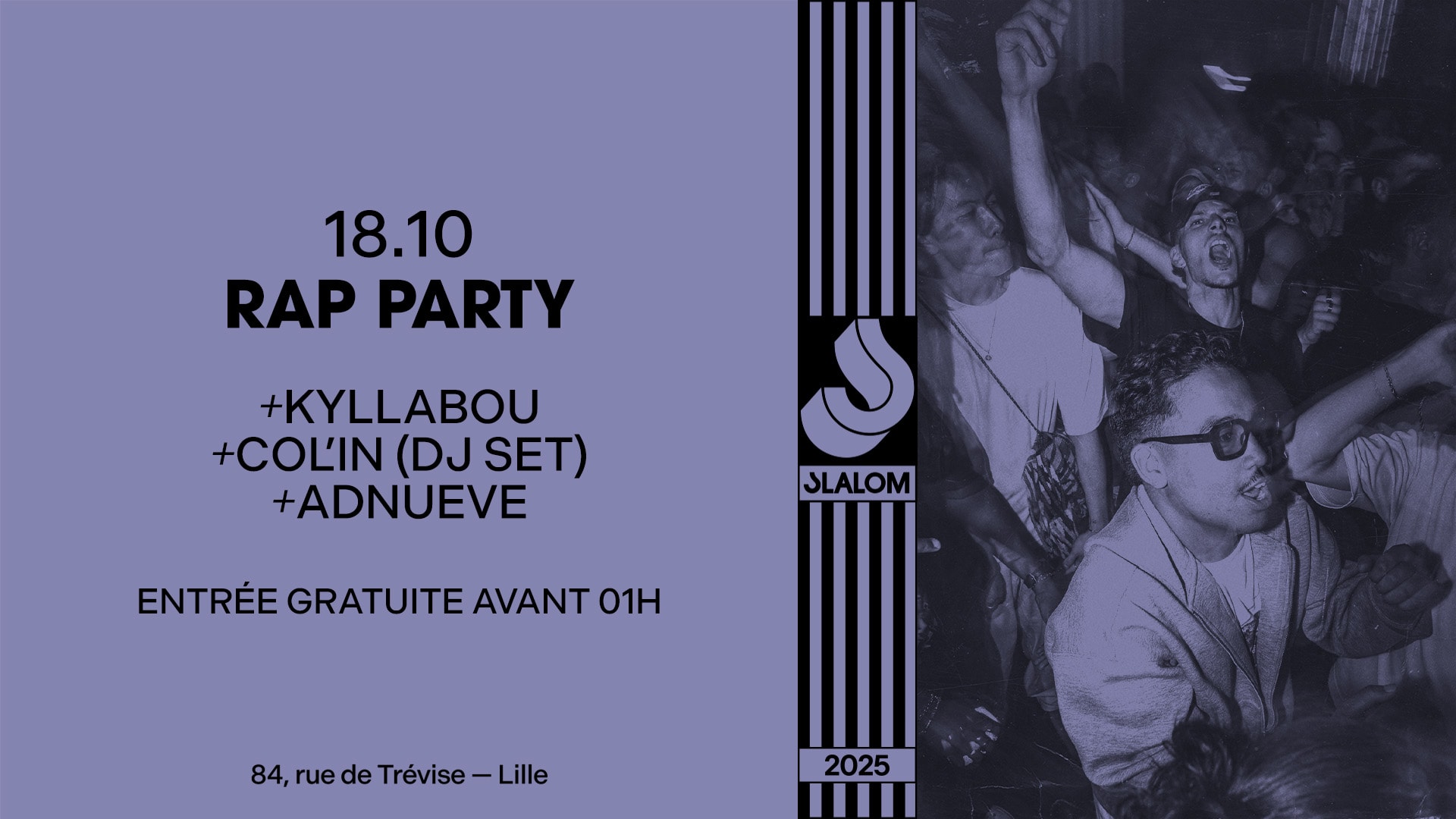 Slalom : Rap Party (Gratuit Av. 01h) Cover