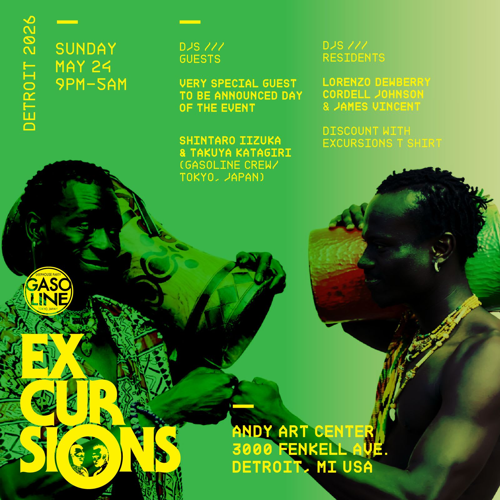 Excursions:Detroit 2026 Cover